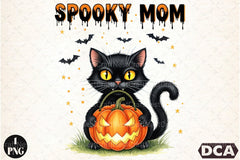 Spooky Mom Halloween Clipart Bundle 2 - CraftNest - Digital Crafting and Art