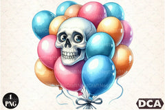 Funny Skeleton Peeking Clipart Bundle 167 - CraftNest - Digital Crafting and Art