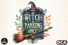 Witch Parking Only Clipart Bundle