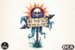 No Mortals Beyond This Point Clipart Bundle - CraftNest - Digital Crafting and Art