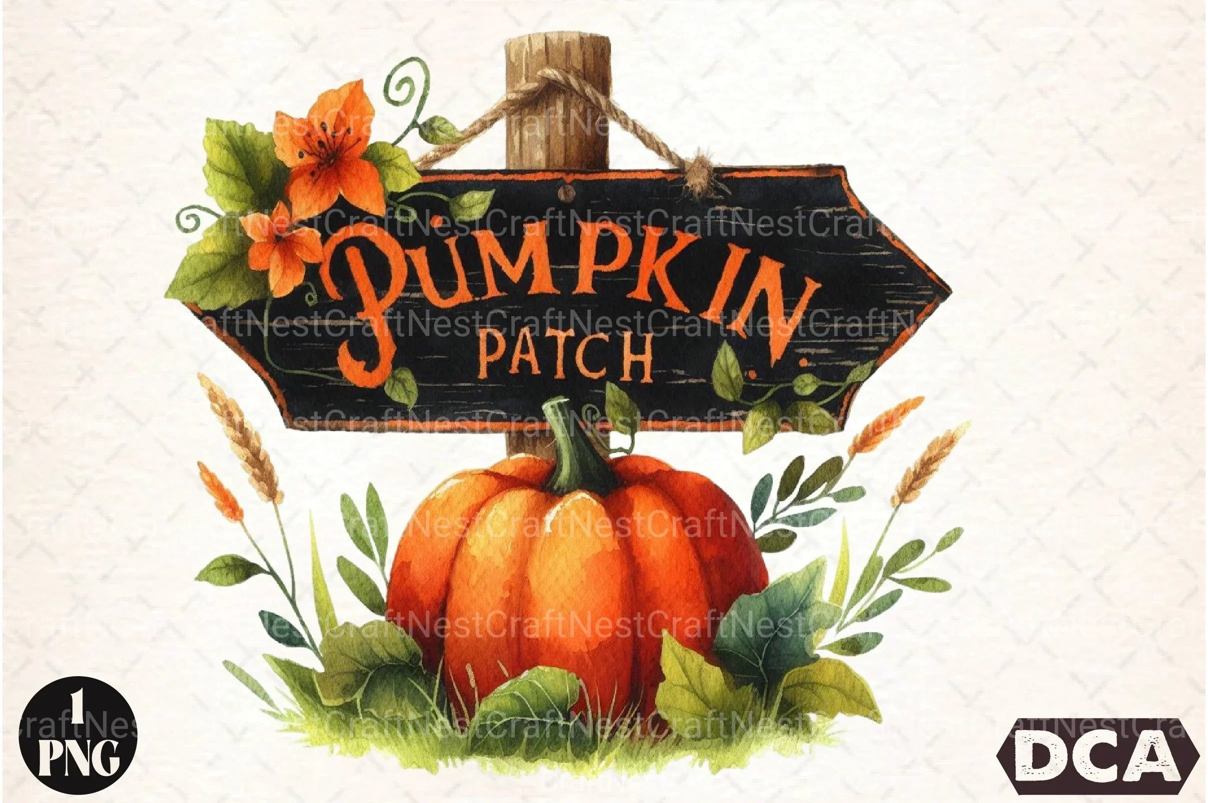 Pumpkin Patch Clipart Bundle - CraftNest - Digital Crafting and Art