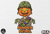 Camo Pumpkin Halloween Clipart Bundle