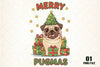 Merry Christmas Dog Clipart Bundle