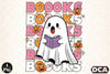 Boo Ghost Reading Book Clipart Bundle