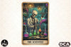 The Scientist Halloween Tarot Card Clipart Bundle