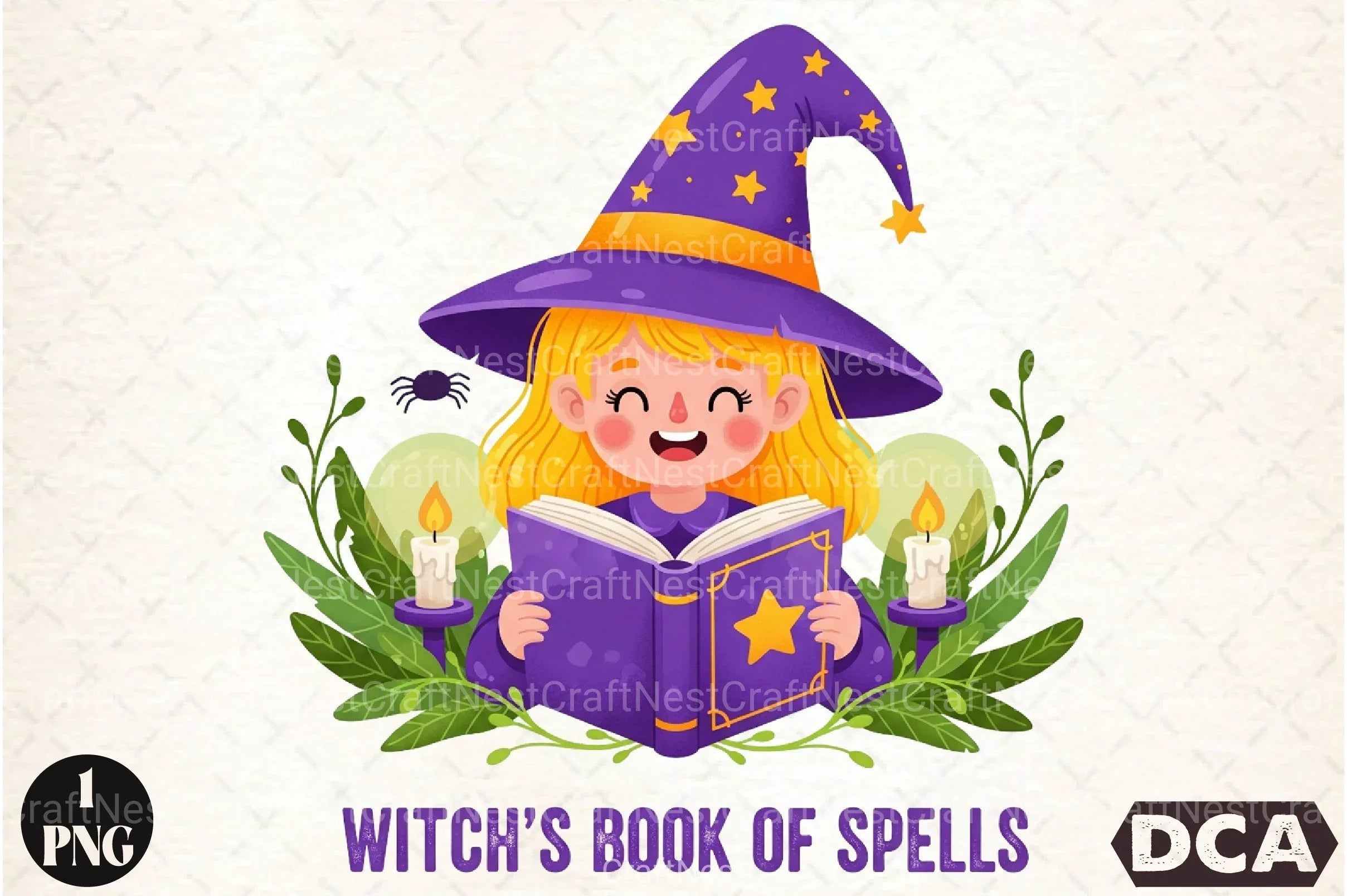 Witch's Spells Halloween Clipart Bundle - CraftNest - Digital Crafting and Art