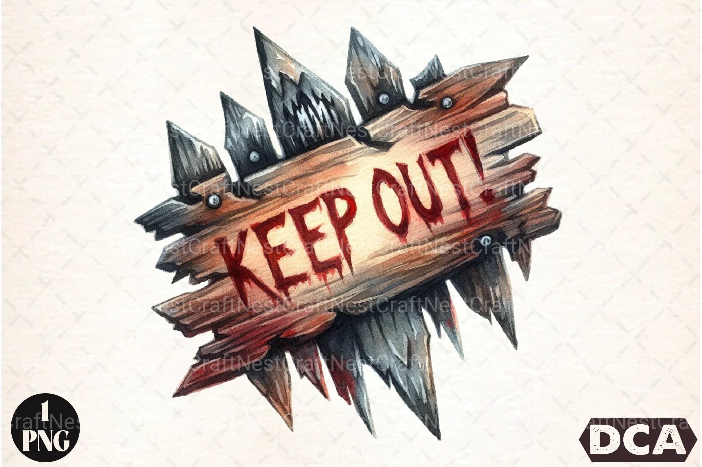 Keep Out! Clipart Bundle