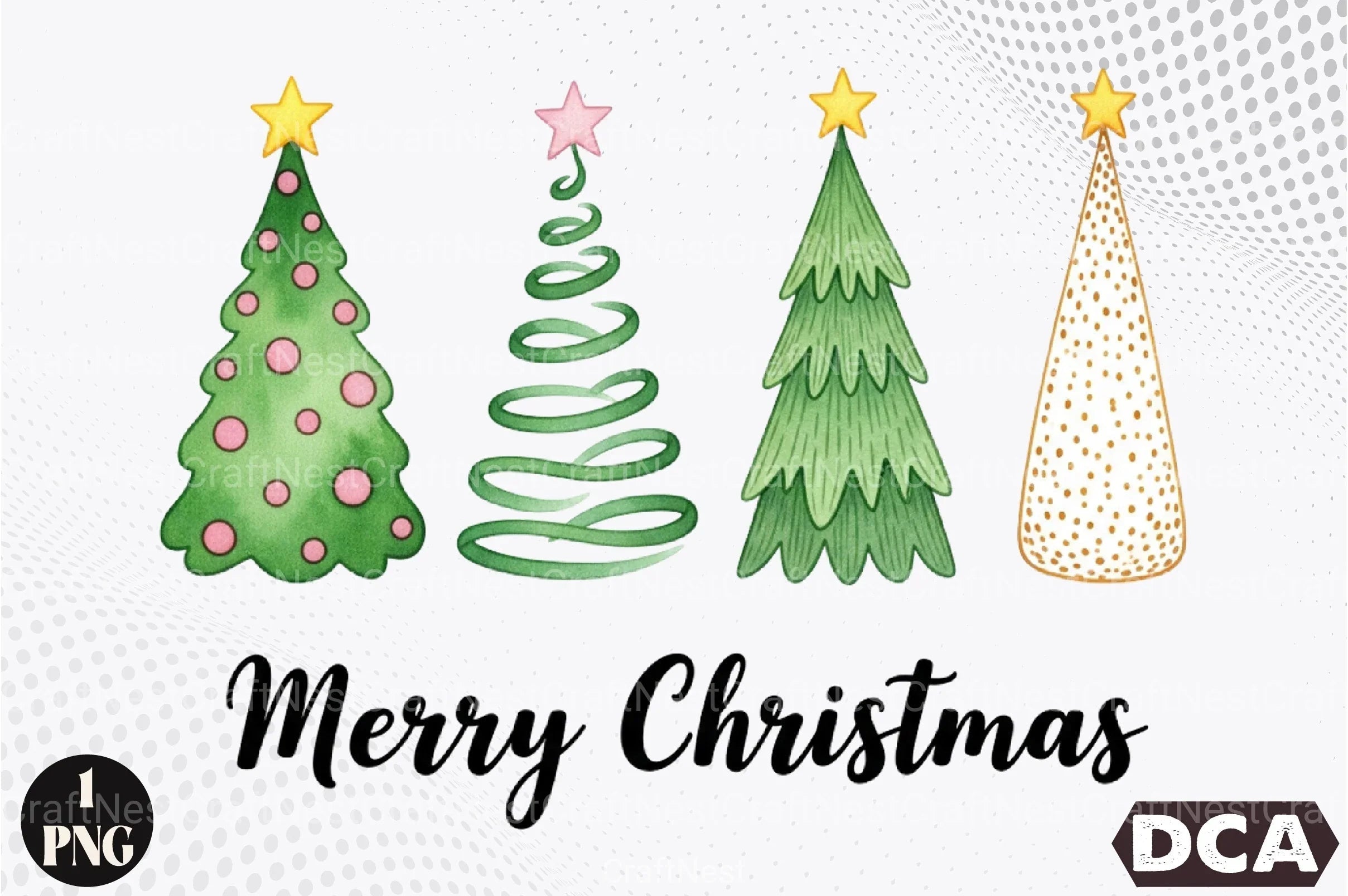 Merry Christmas Clipart Bundle 99 - CraftNest - Digital Crafting and Art