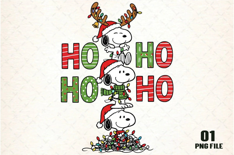 Merry Christmas Ho Clipart Bundle - CraftNest - Digital Crafting and Art