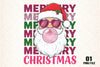 Merry Christmas Santa Clipart Bundle