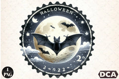 Halloween Stamp Clipart Bundle7 - CraftNest - Digital Crafting and Art