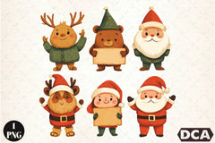 Funny Kawaii Characters Clipart Bundle - CraftNest - Digital Crafting and Art