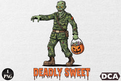 Camo Zombie Halloween Clipart Bundle - CraftNest - Digital Crafting and Art