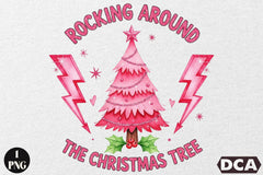 Rocking Around Christmas Tree Clipart Bundle - CraftNest - Digital Crafting and Art