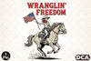 Wranglin' Freedom American Cowgirl Clipart Bundle