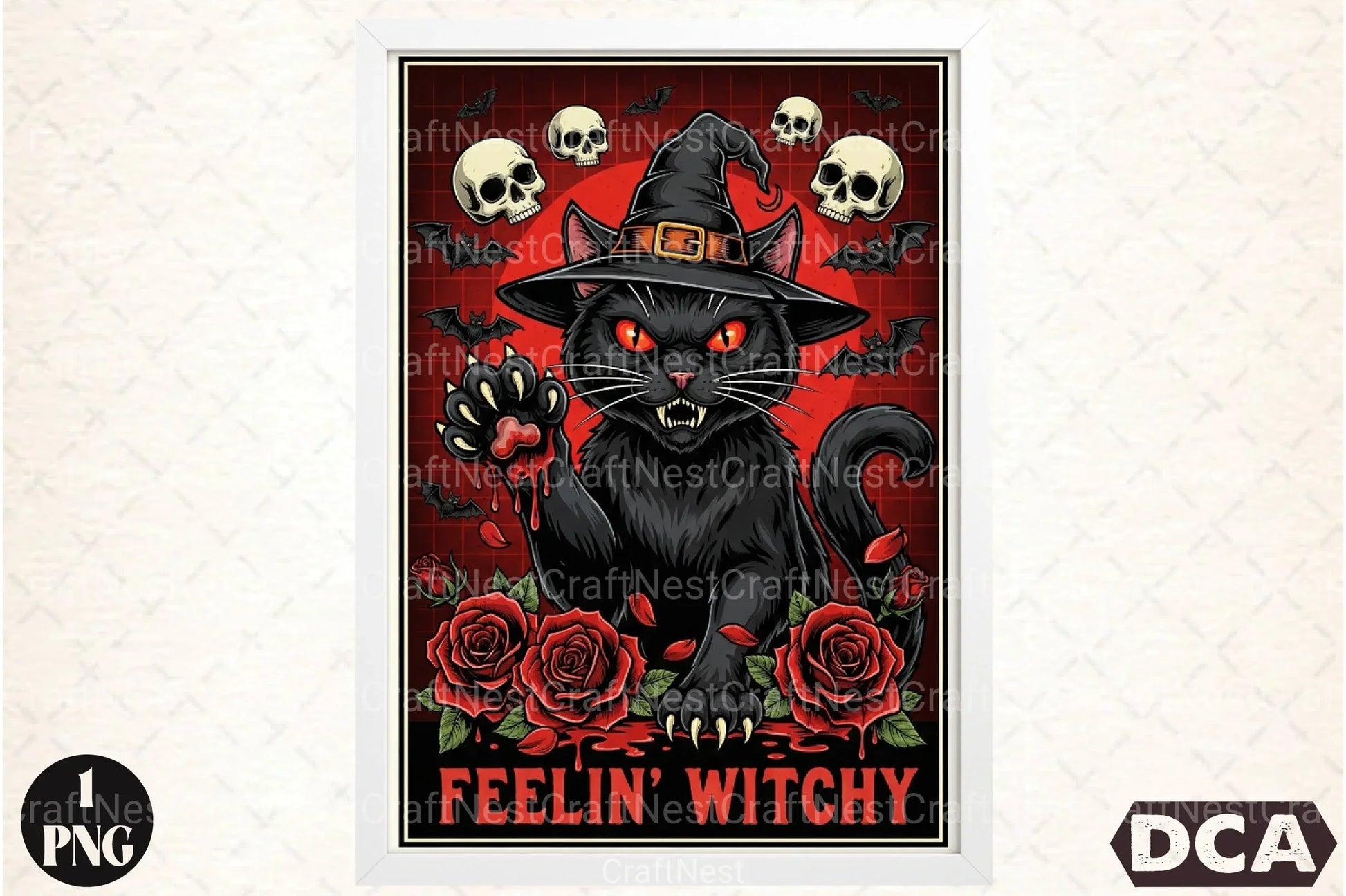 Feelin' Witchy Cats Crazy Clipart Bundle - CraftNest - Digital Crafting and Art