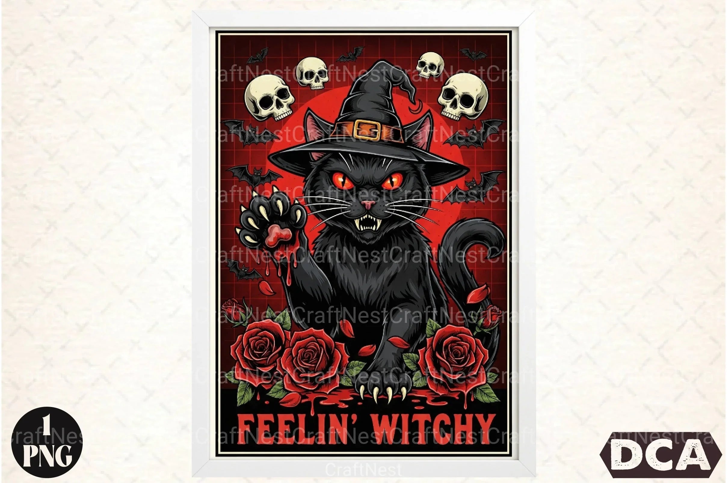 Feelin' Witchy Cats Crazy Clipart Bundle - CraftNest - Digital Crafting and Art