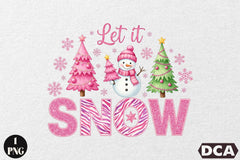 Let It Snow Christmas Clipart Bundle - CraftNest - Digital Crafting and Art