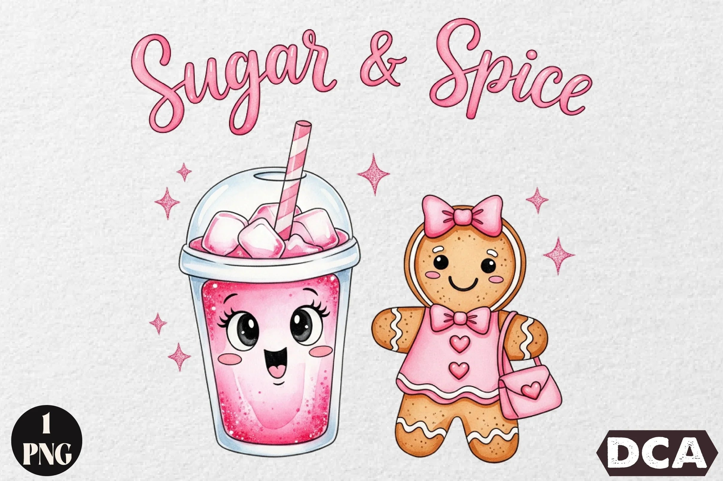 Sugar & Spice Christmas T-Shirt Clipart Bundle - CraftNest - Digital Crafting and Art