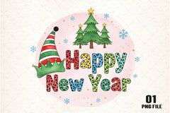 Happy New Year Clipart Bundle - CraftNest - Digital Crafting and Art