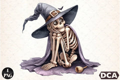 Funny Skeleton Peeking Clipart Bundle 9 - CraftNest - Digital Crafting and Art