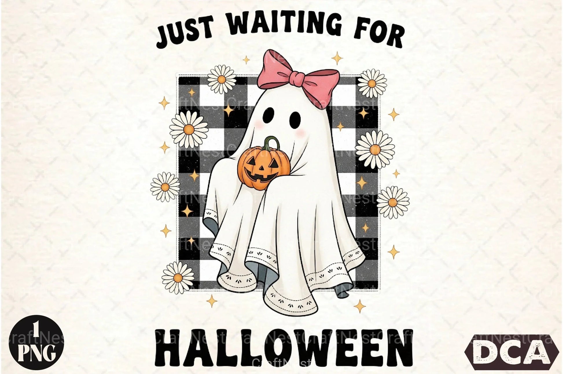 Cute Lace Ghost Boo Clipart Bundle - CraftNest - Digital Crafting and Art