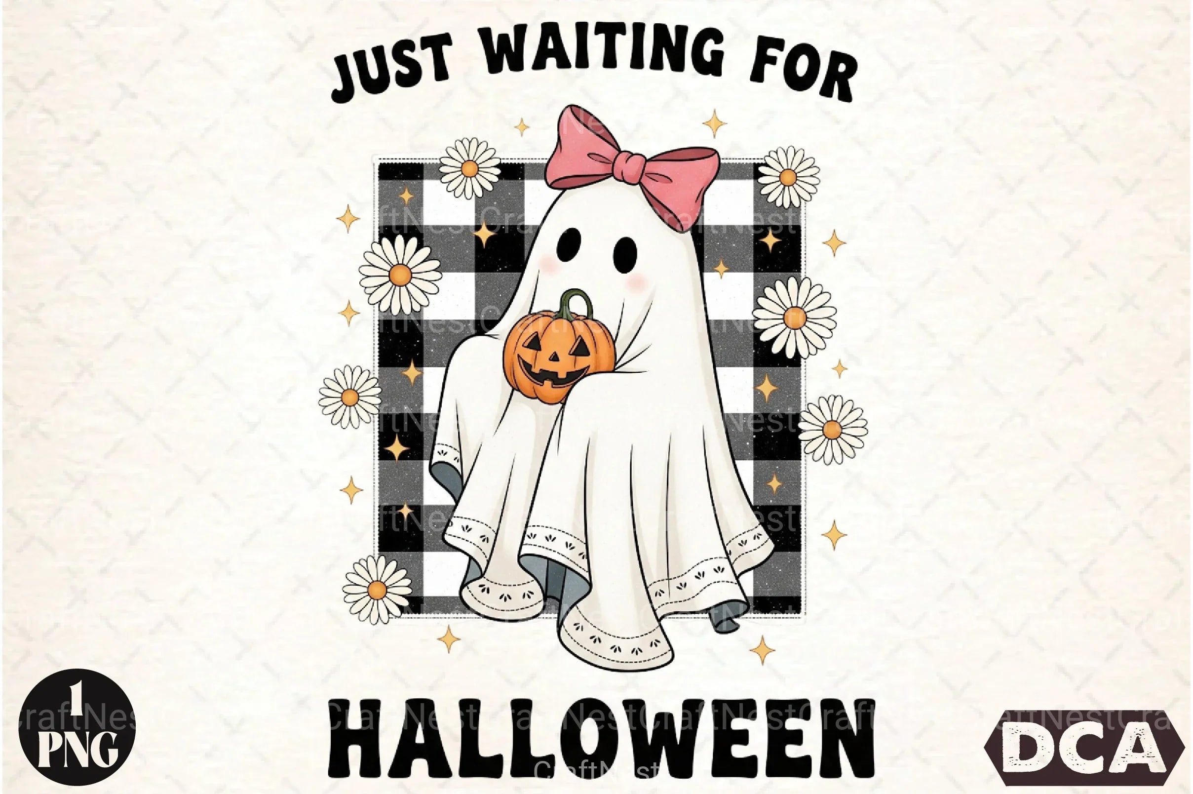 Cute Lace Ghost Boo Clipart Bundle - CraftNest - Digital Crafting and Art