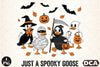 Funny Boney Goose Skeleton Clipart Bundle