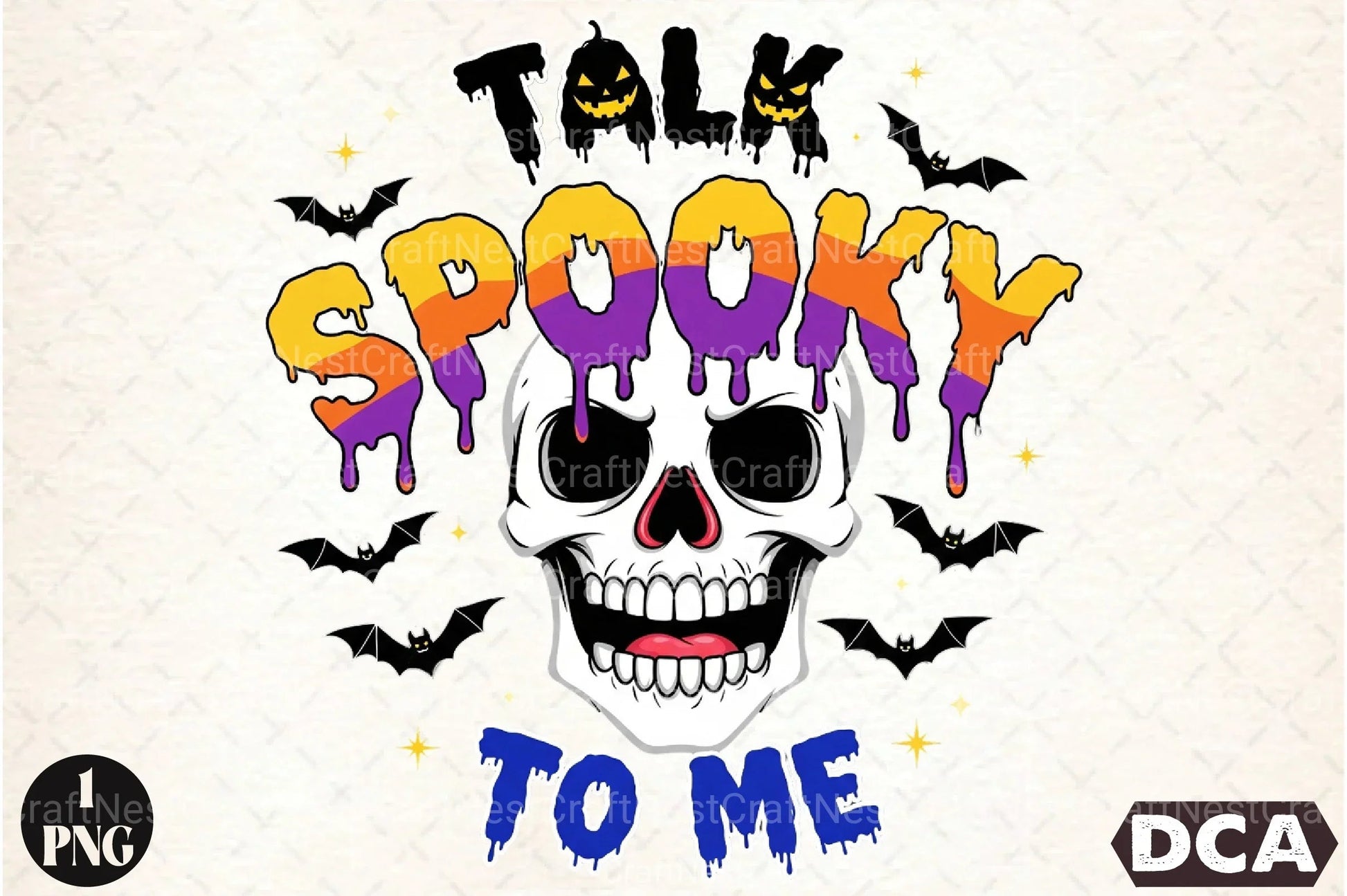 Retro Halloween Quote Clipart Bundle - CraftNest - Digital Crafting and Art