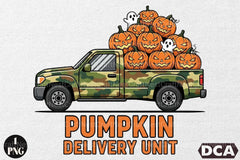 Camo Truck Halloween Clipart Bundle - CraftNest - Digital Crafting and Art