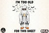 Funny Sarcastic Sheet Ghost Halloween Clipart Bundle