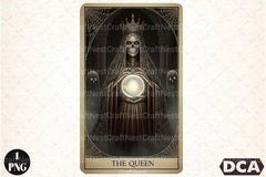 Queen Halloween Tarot Card Clipart Bundle - CraftNest - Digital Crafting and Art