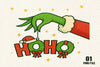 Merry Christmas Ho Clipart Bundle