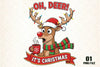 Oh Deer It's Christmas Clipart Bundle