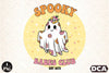 Retro Halloween Ghost Sublimation Clipart Bundle
