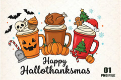 Happy Hallothanksmas Clipart Bundle - CraftNest - Digital Crafting and Art