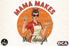 Funny Sourdough Mama Clipart Bundle