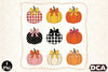 Cute Pumpkin Fall Clipart Bundle
