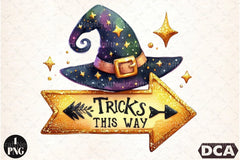 Tricks This Way Clipart Bundle - CraftNest - Digital Crafting and Art