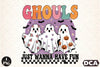 Retro Halloween Ghouls Clipart Bundle