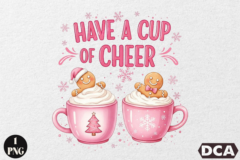 Have A Cup Of Cheer Christmas Clipart Bundle - CraftNest - Digital Crafting and Art