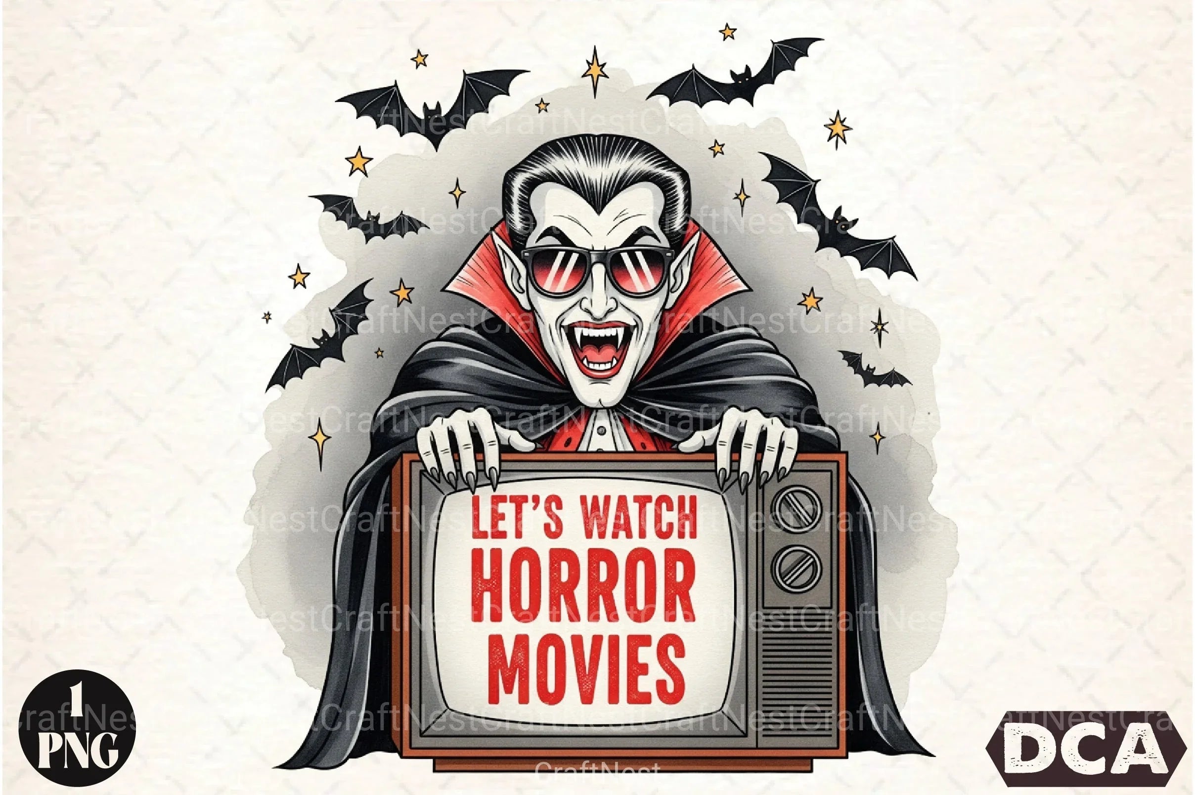 Halloween Horror Movie Clipart Bundle - CraftNest - Digital Crafting and Art