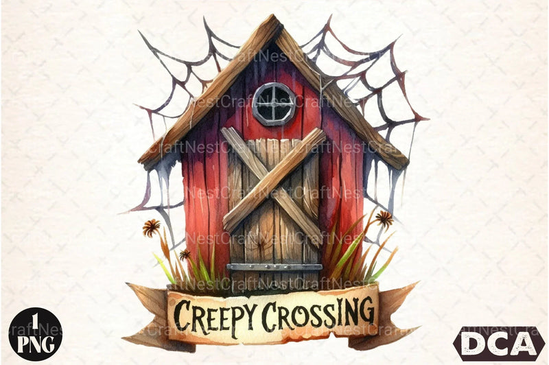 Creepy Crossing Clipart Bundle 3 - CraftNest - Digital Crafting and Art