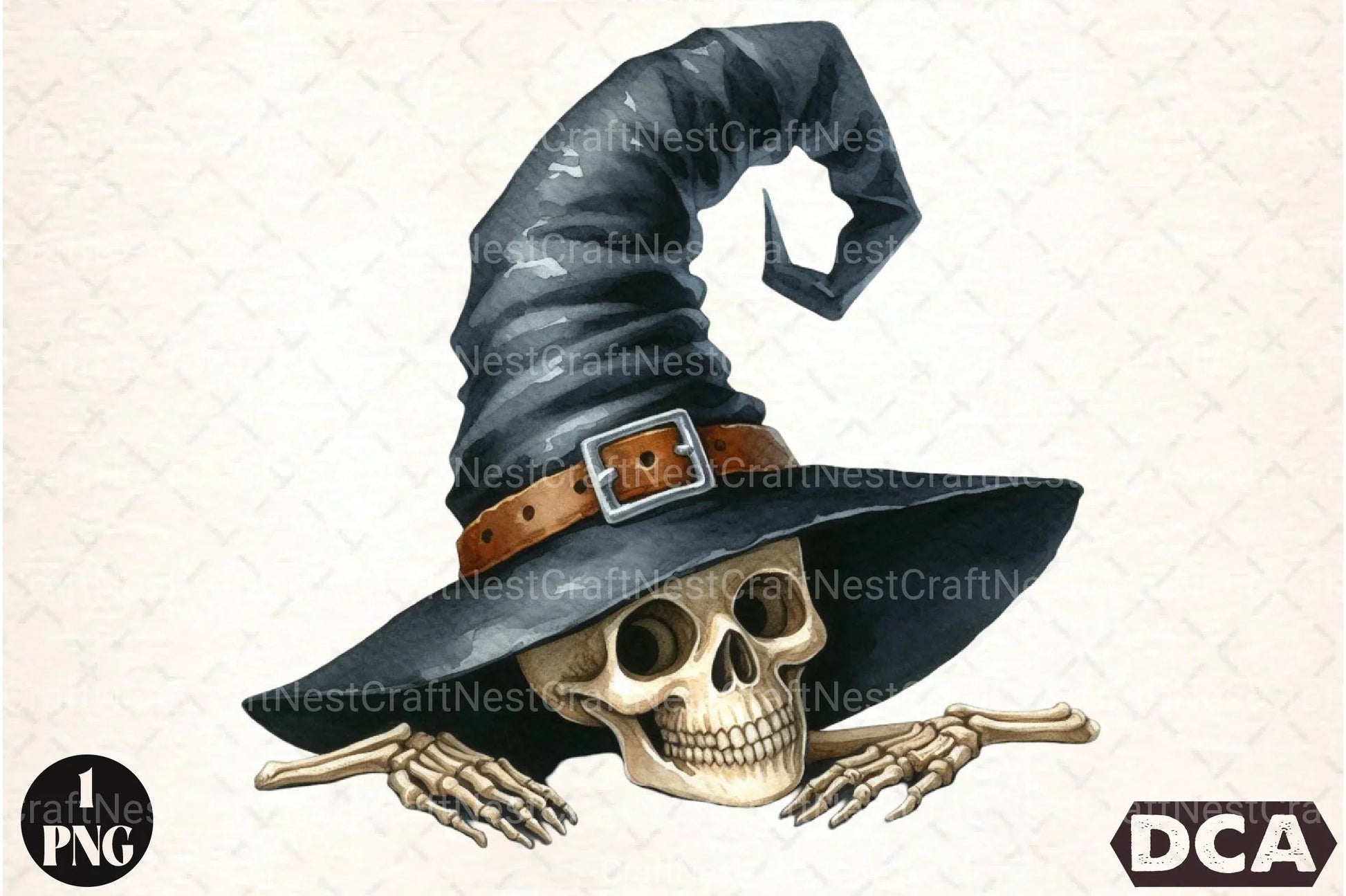 Funny Skeleton Peeking Clipart Bundle 2 - CraftNest - Digital Crafting and Art