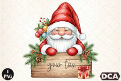 Christmas Gnomes Clipart Bundle - CraftNest - Digital Crafting and Art