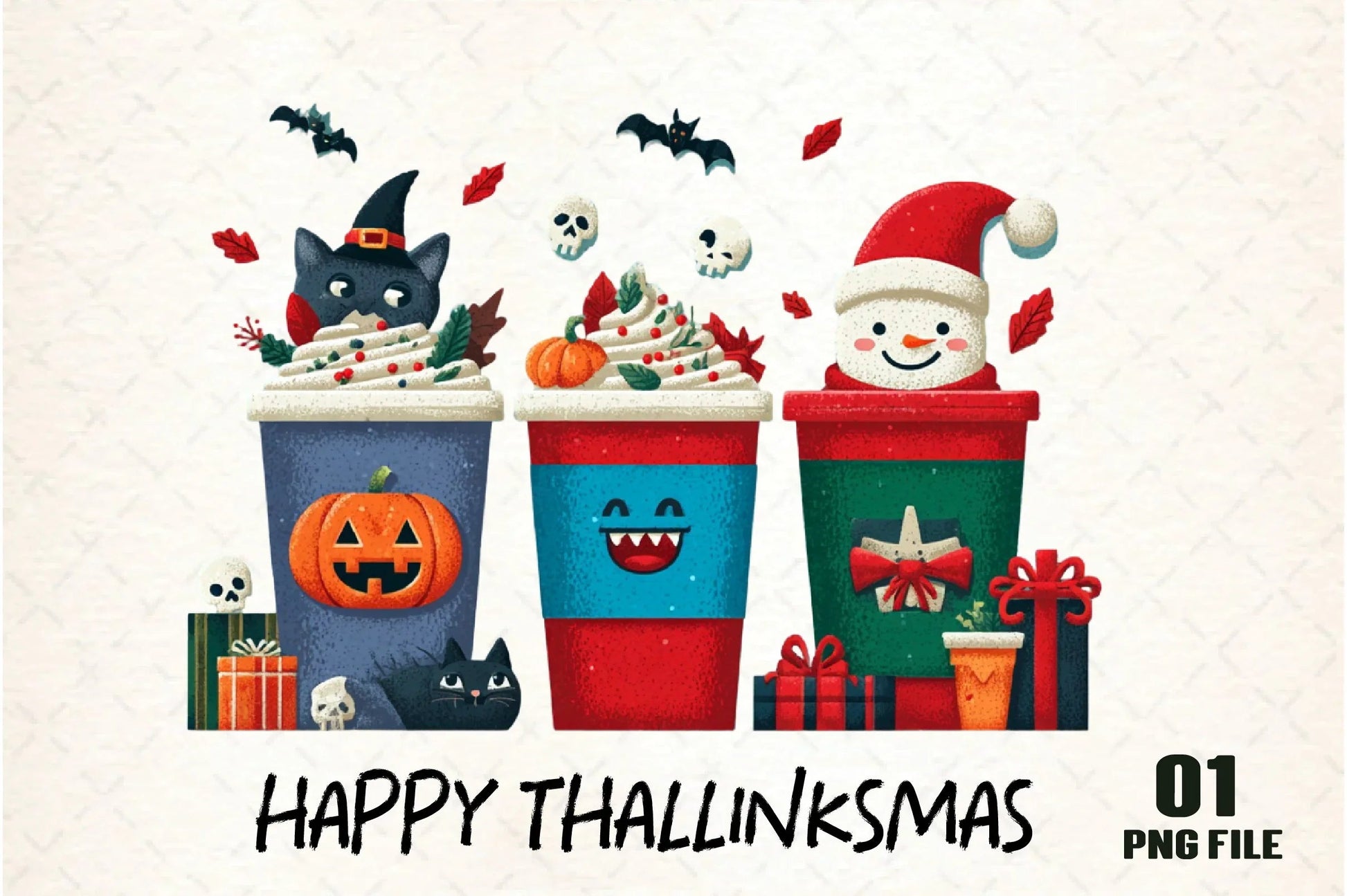 Happy Thallinksmas Clipart Bundle - CraftNest - Digital Crafting and Art
