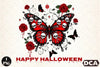 Flower Halloween Butterfly Clipart Bundle