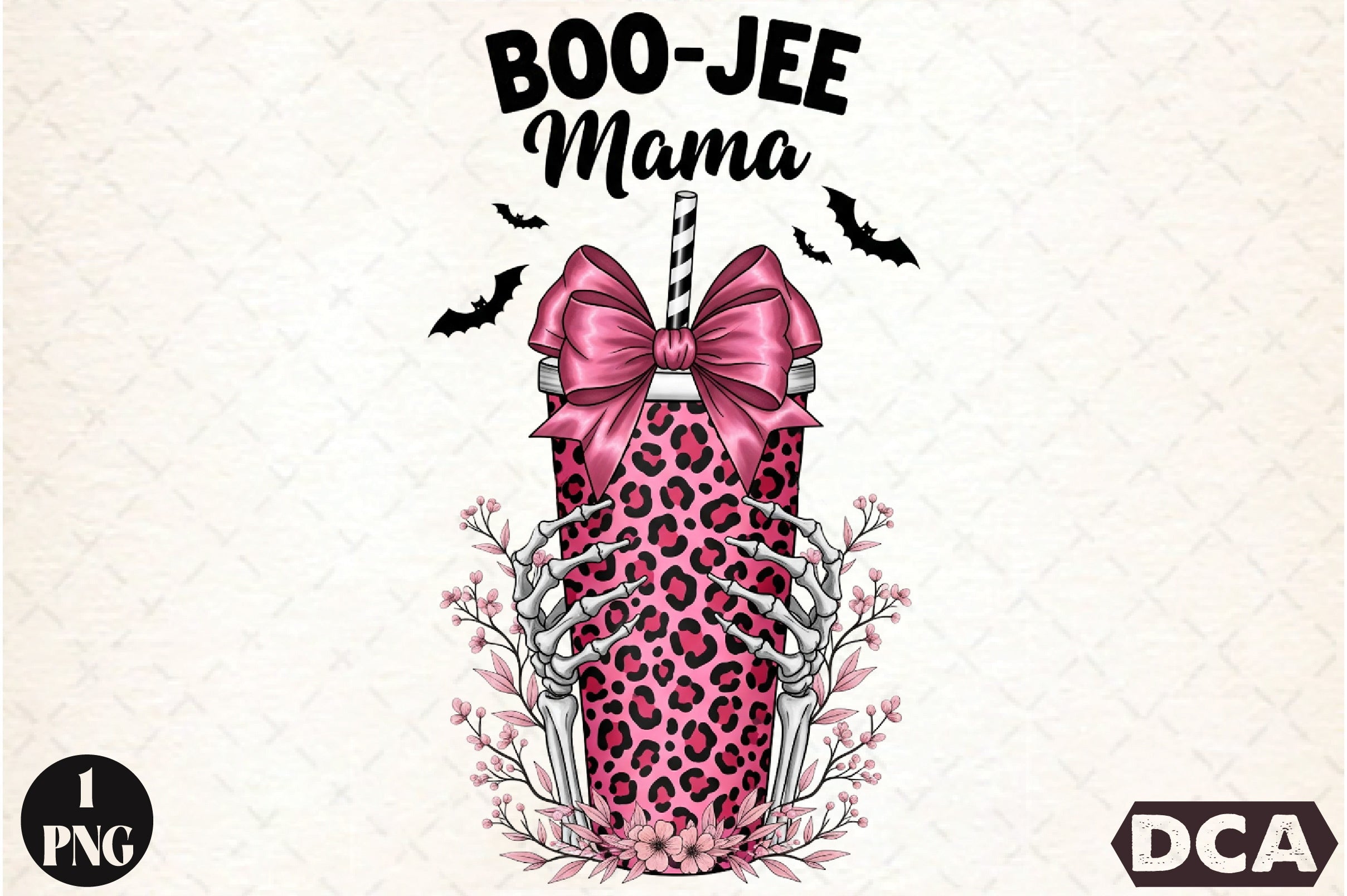 Boo Jee Mama Halloween Clipart Bundle