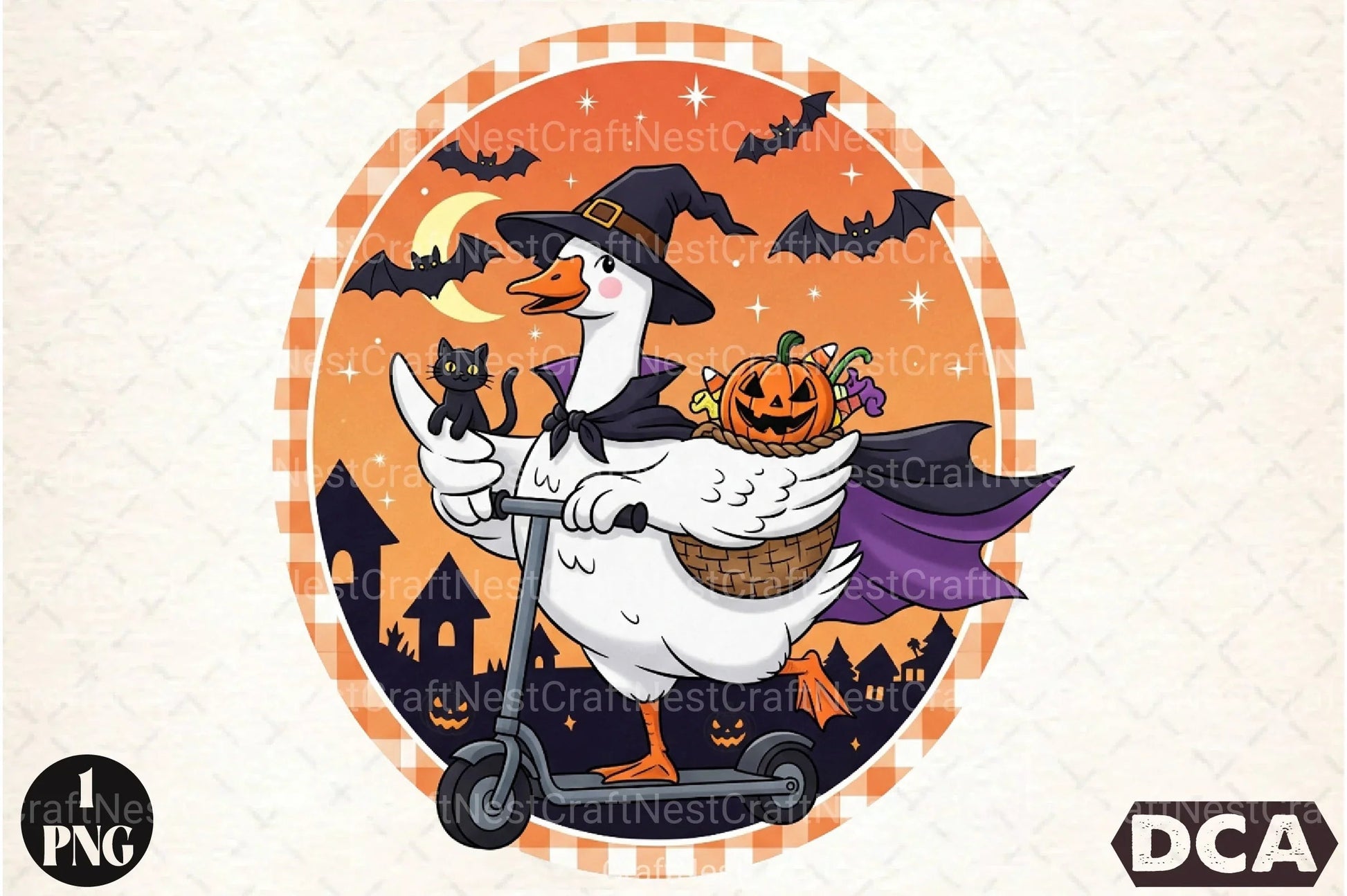Funny Halloween Silly Goose Boy Clipart Bundle - CraftNest - Digital Crafting and Art