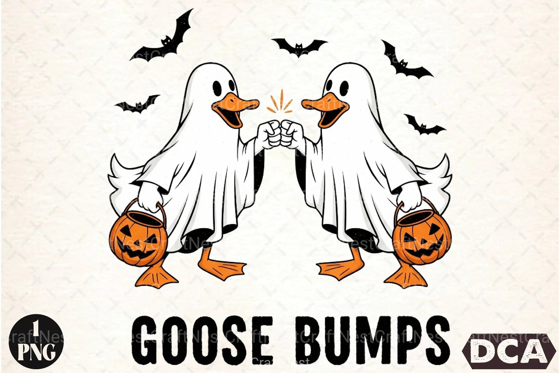 Funny Halloween Ghost Goosebumps Clipart Bundle 2 - CraftNest - Digital Crafting and Art